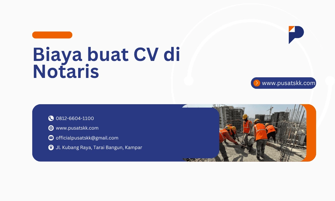 Biaya buat CV di notaris